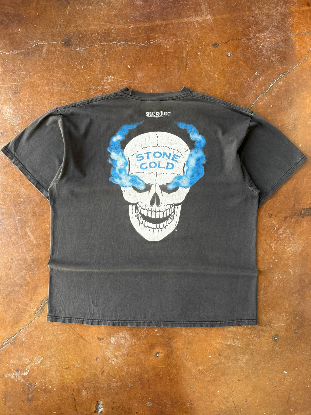 2002 Stone Cold Steve Austin WWE "what?" shirt (XXL)