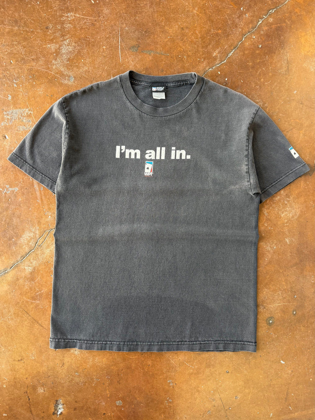 2005 World Poker Tour "i'm all in" shirt (LARGE)