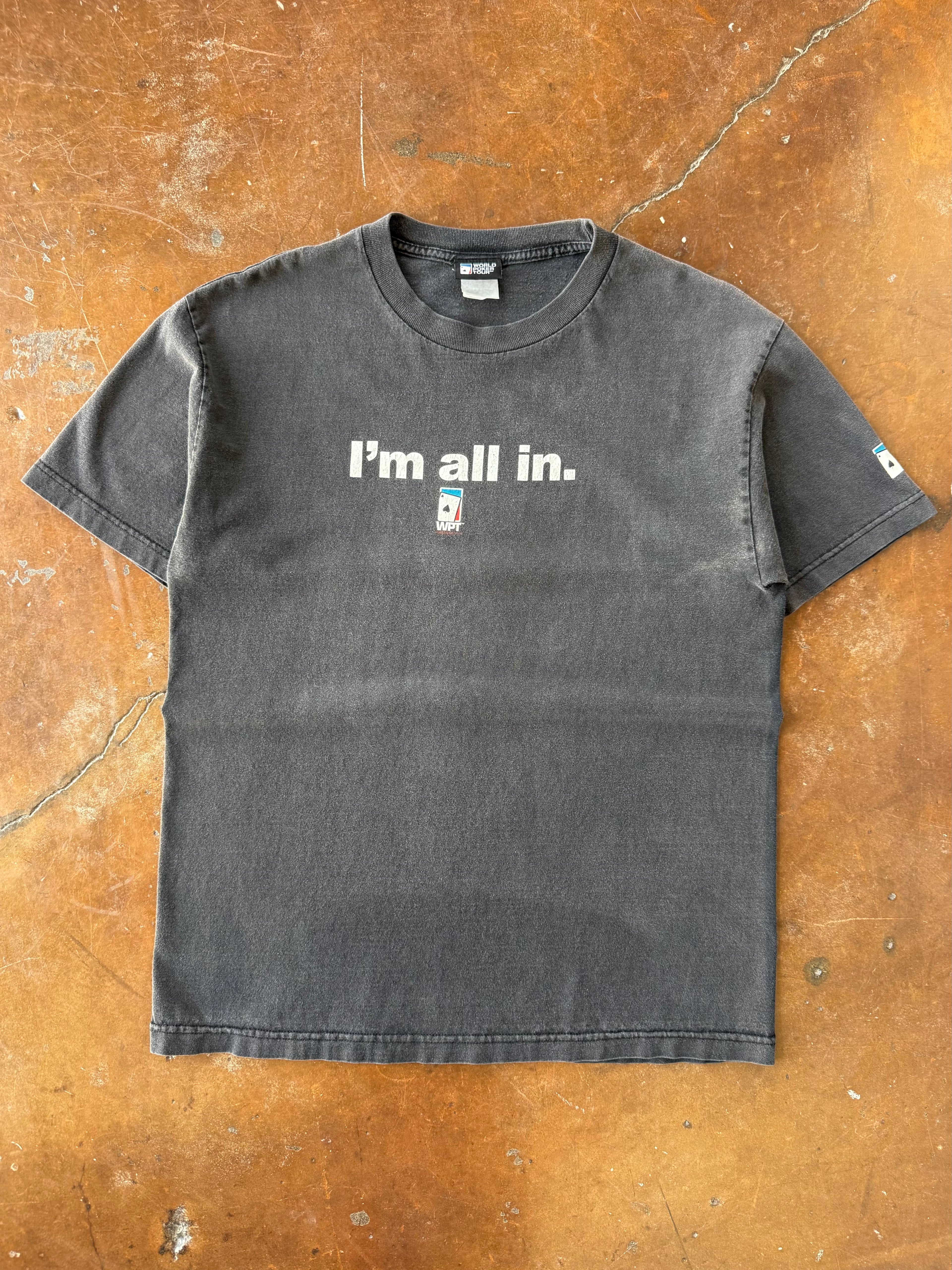 2005 World Poker Tour "i'm all in" shirt (LARGE)