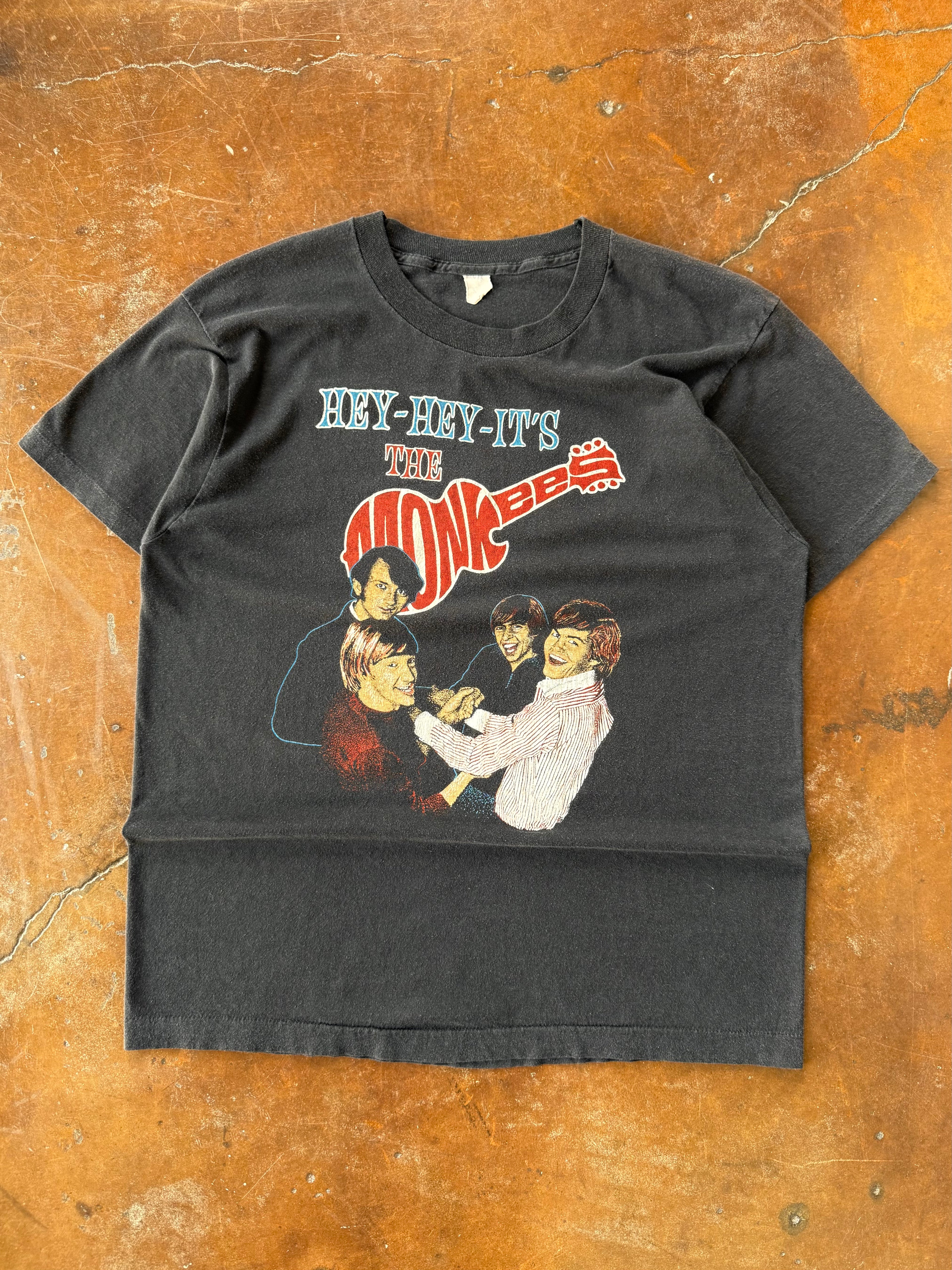 1986 The Monkees "live tour" band shirt (LARGE)
