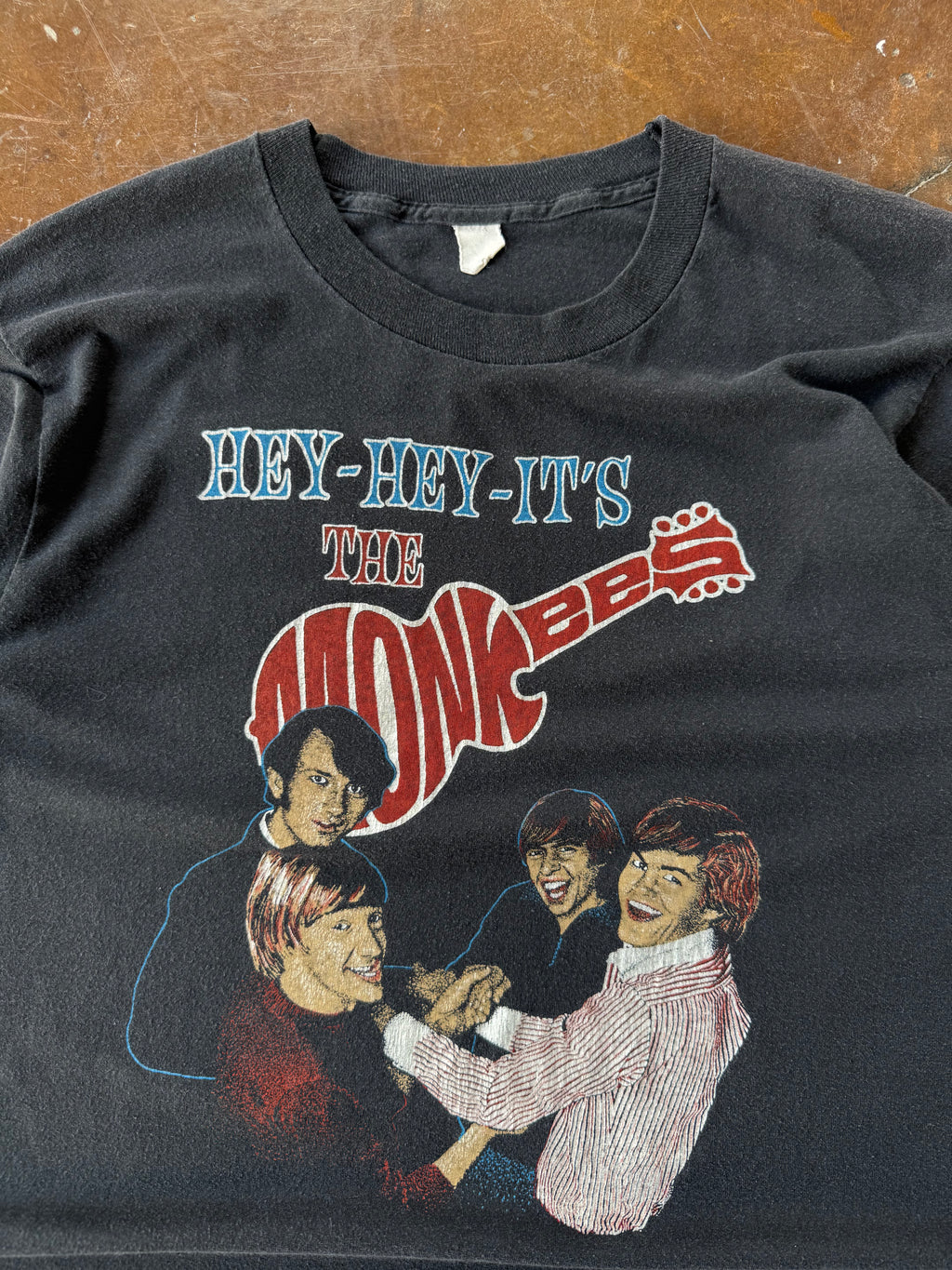1986 The Monkees "live tour" band shirt (LARGE)