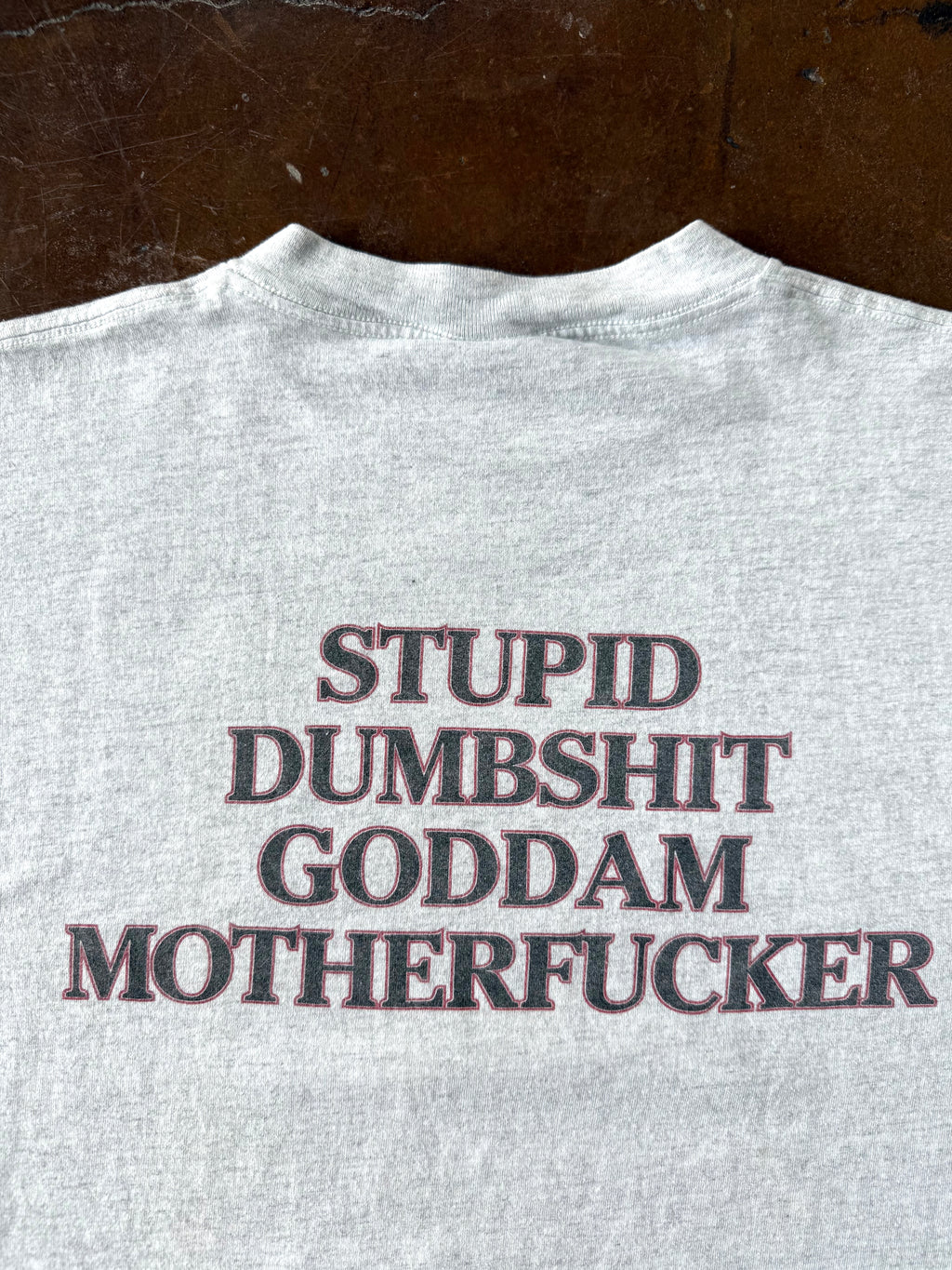90s The Offspring "stupid, dumbshit, goddam, motherf*cker" band shirt (XL)