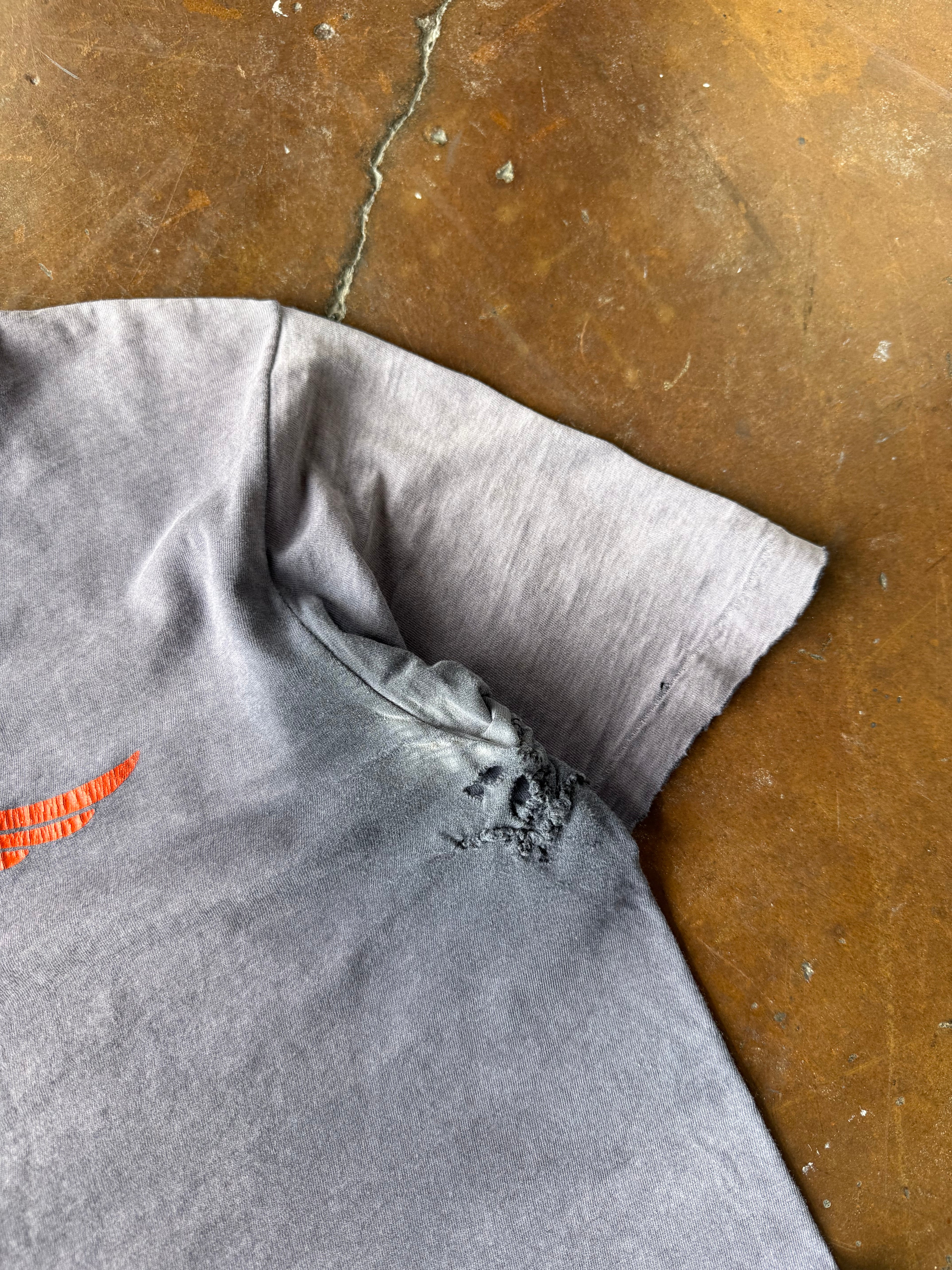 70s faded Harley Davidson "winged emblem" biker shirt (LARGE)