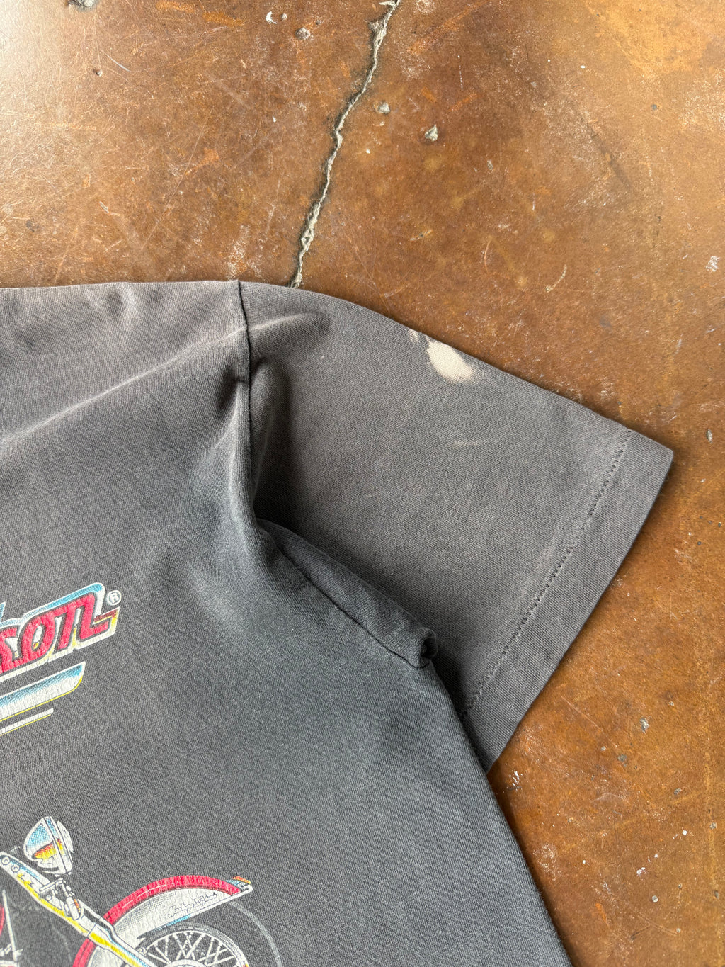 90s faded Harley Davidson Cafe "new york" biker shirt (LARGE)