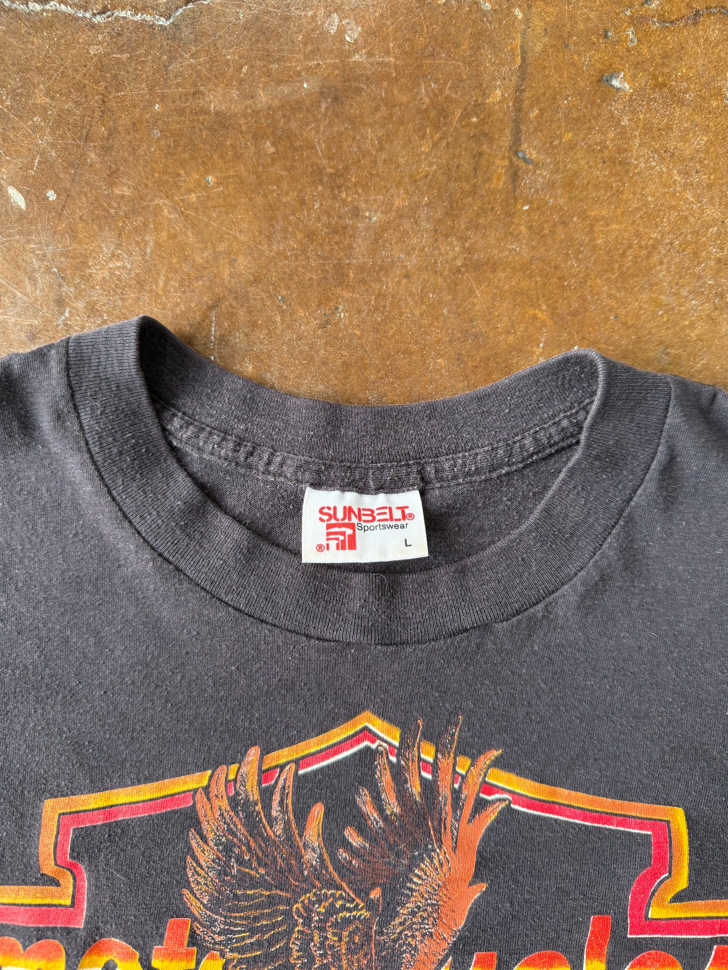 80s Harley Davidson "eagle emblem" sleeveless shirt (LARGE)