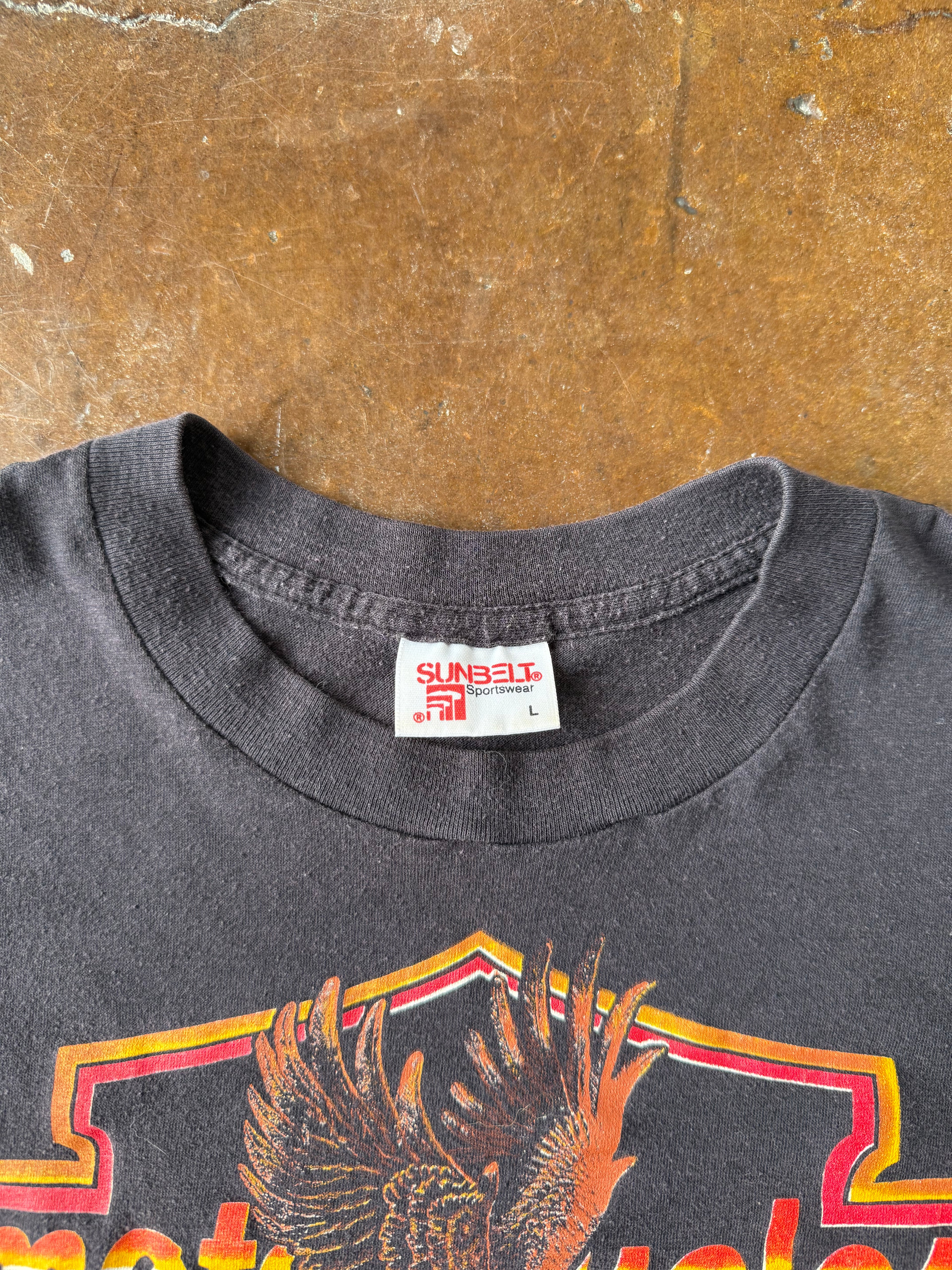 80s Harley Davidson "eagle emblem" sleeveless shirt (LARGE)