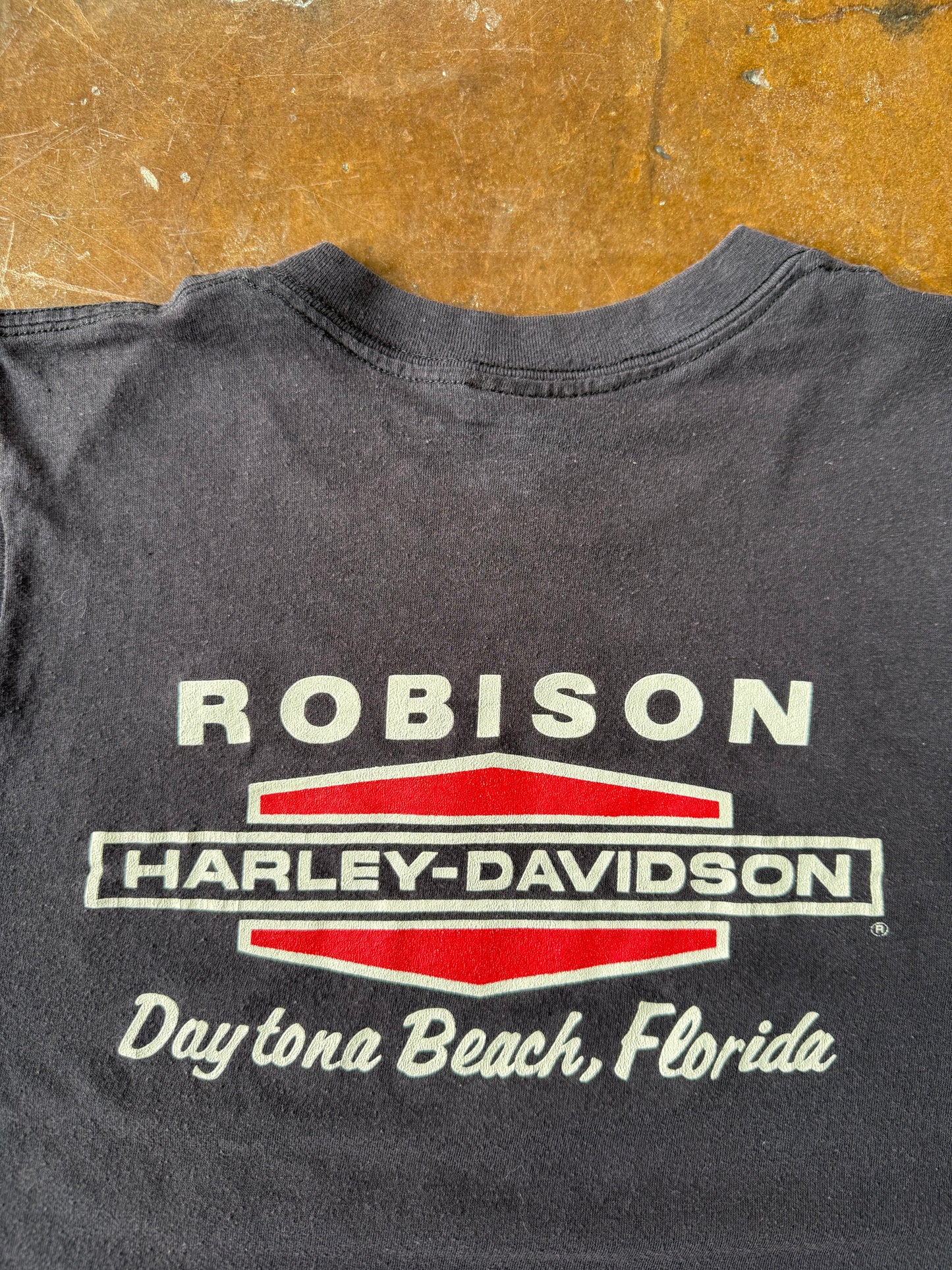 80s Harley Davidson "eagle emblem" sleeveless shirt (LARGE)
