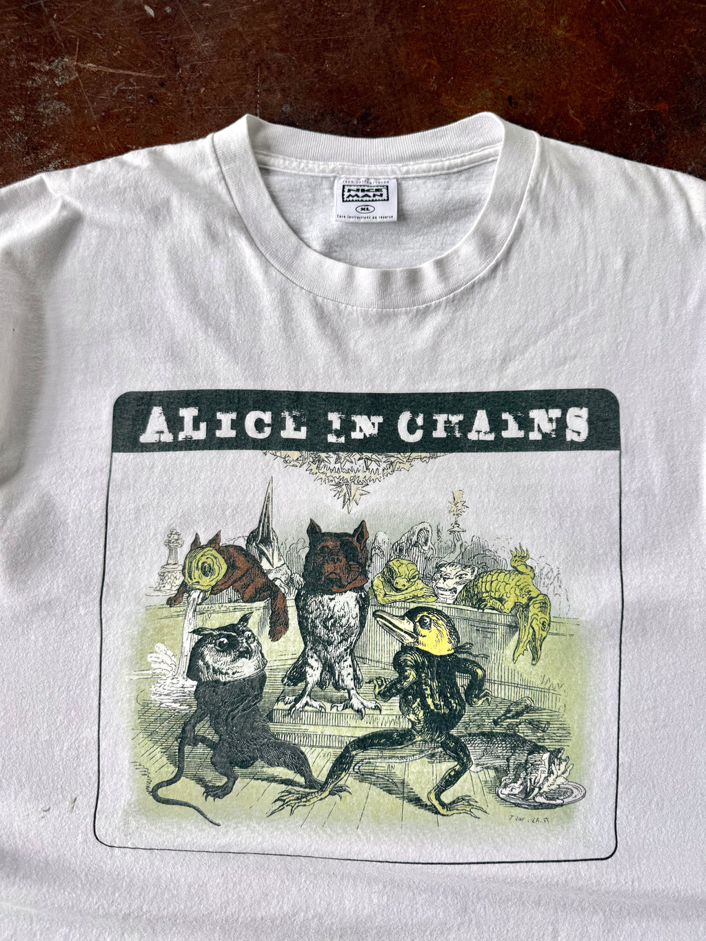1995 Alice in Chains "dirt" band shirt (XL)