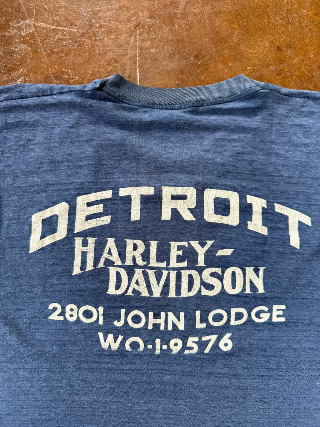 1978 Harley Davidson "75th anniversary" biker shirt (LARGE)
