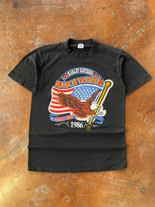 1986 Harley Davidson "daytona bike week" biker shirt (MEDIUM)