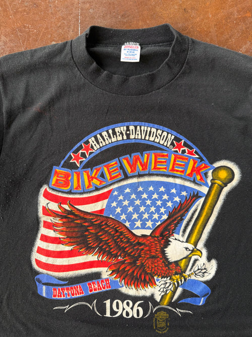1986 Harley Davidson "daytona bike week" biker shirt (MEDIUM)