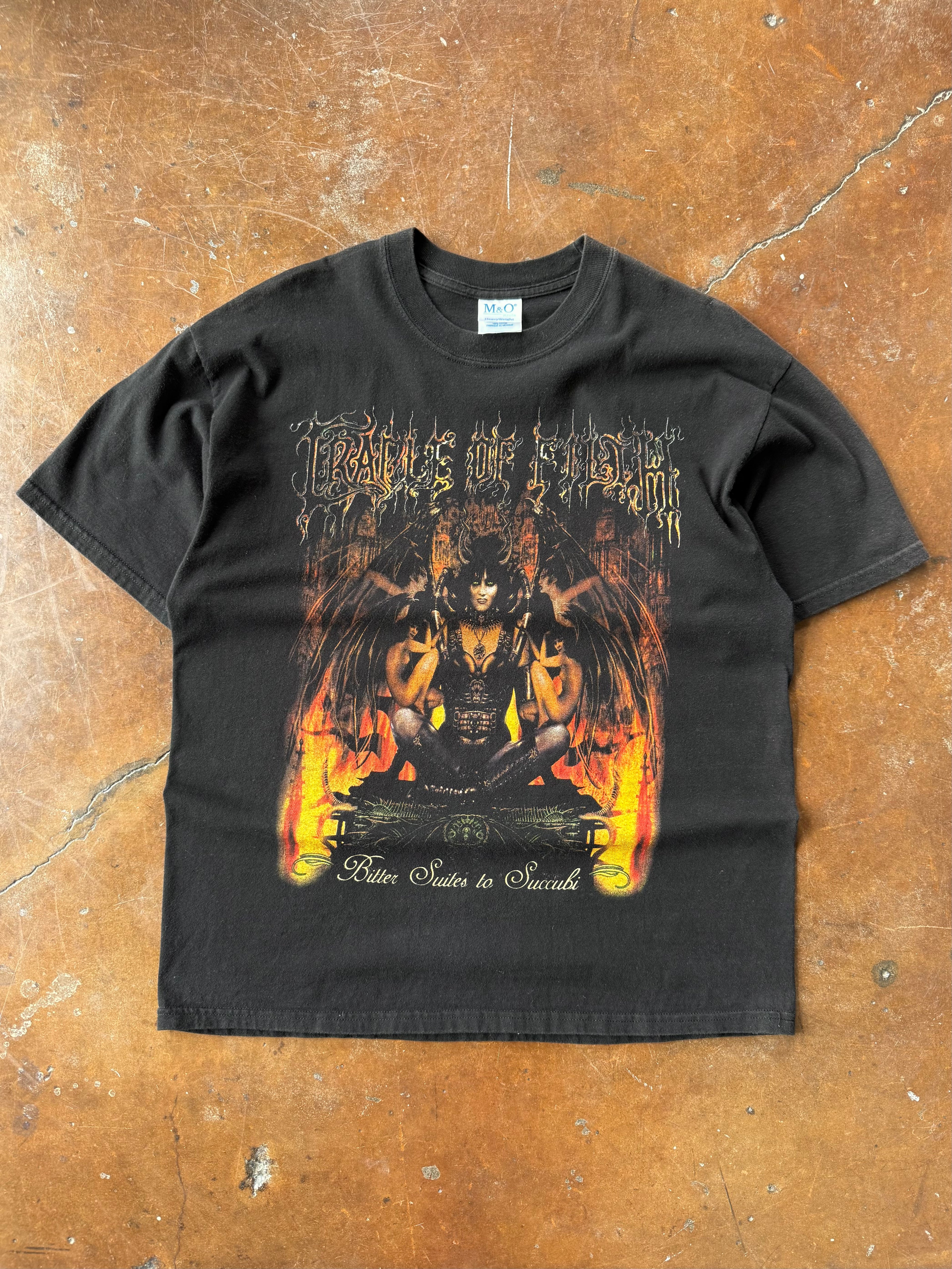 2000s Cradle of Filth "bitter suite to succumb" band shirt (XL)