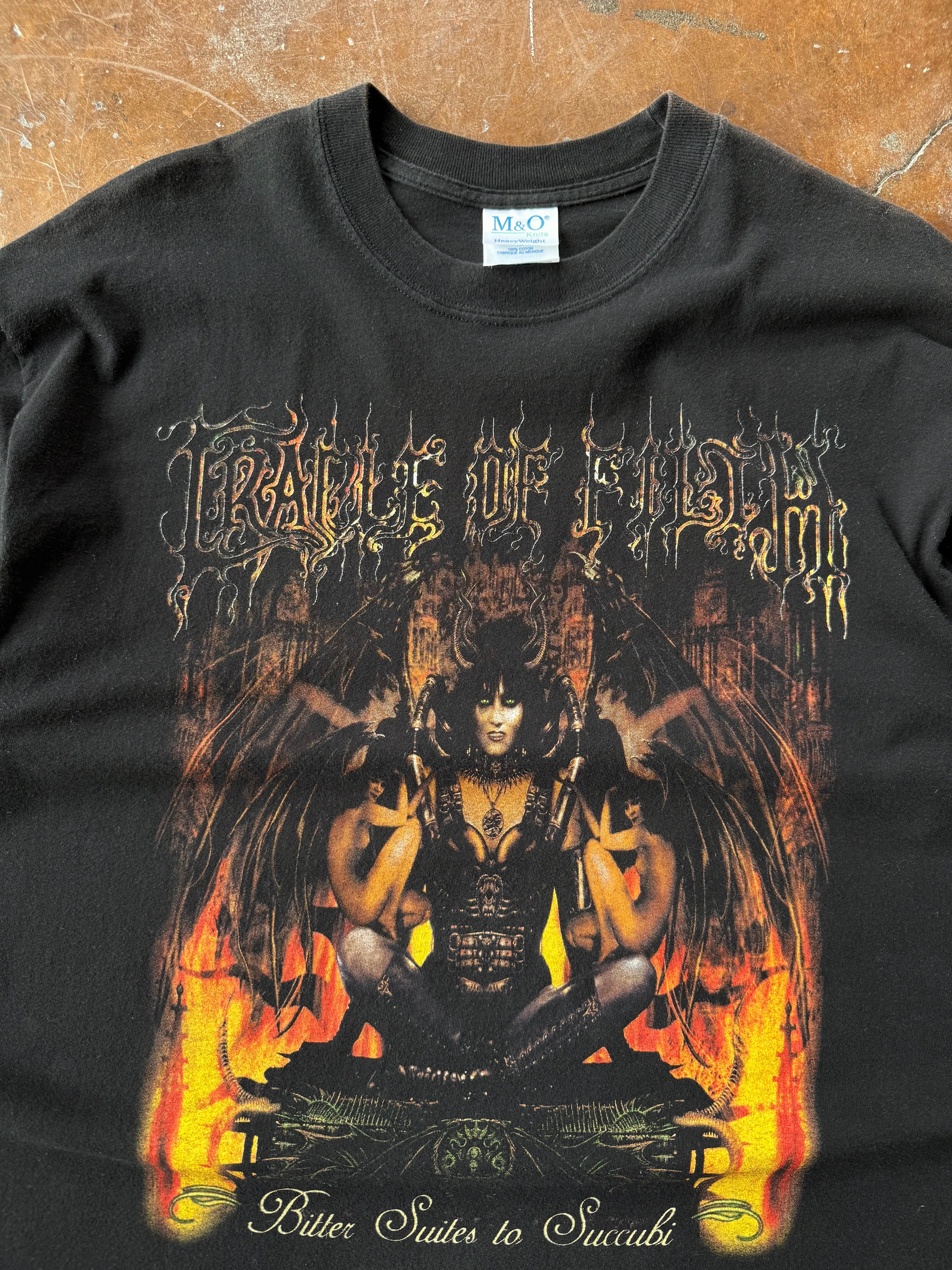 2000s Cradle of Filth "bitter suite to succumb" band shirt (XL)