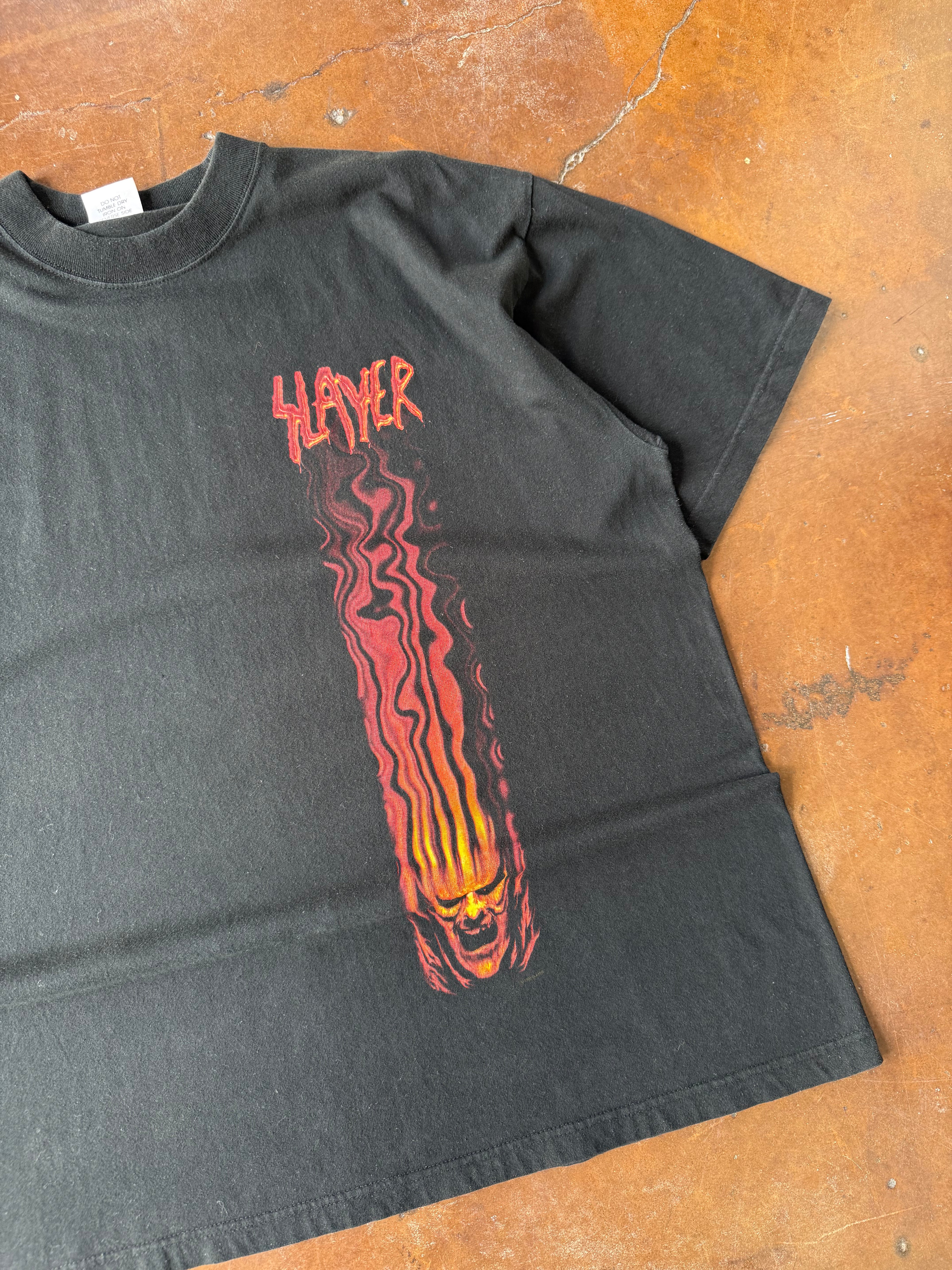 1999 Slayer "diabolus on tour" euro band shirt (XL)