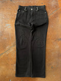 2000s Chrome Hearts "fleur knee" jeans (31 x 30)