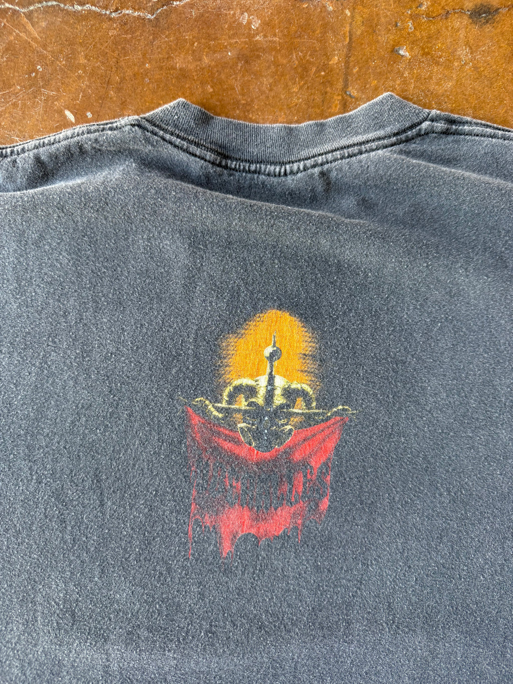 1993 Slayer "uber alles" tour band shirt (LARGE)