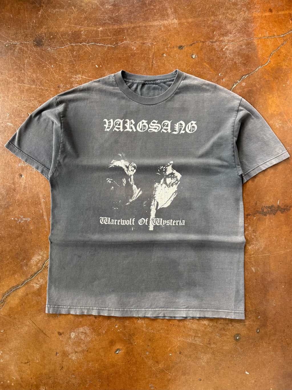 90s faded Vargsang "werewolf of wysteria" band shirt (XL)