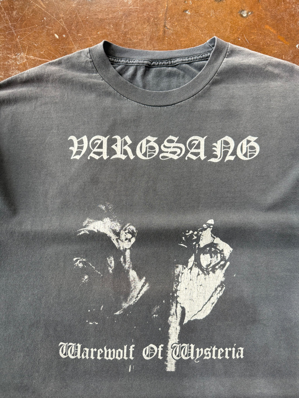 90s faded Vargsang "werewolf of wysteria" band shirt (XL)