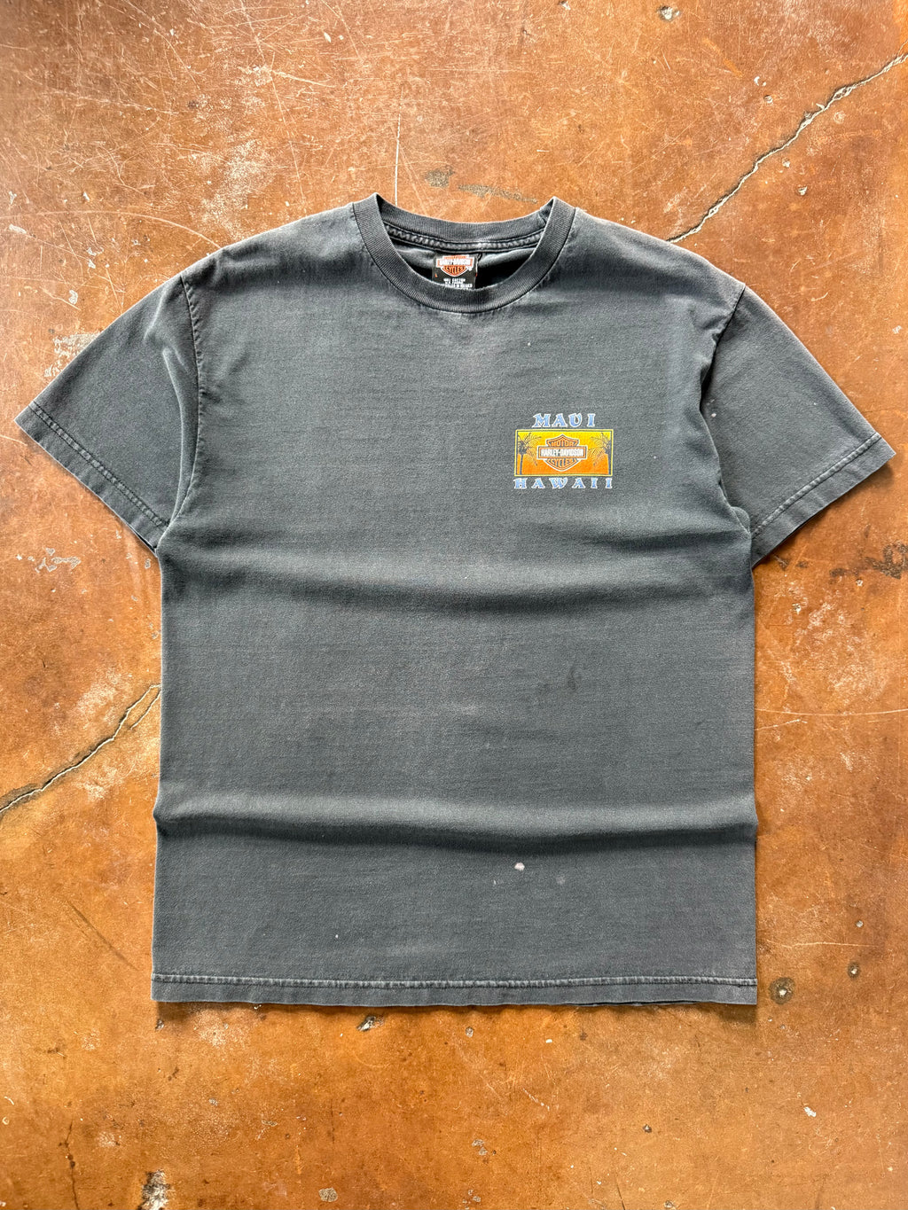 1999 Harley Davidson "maui, hawaii" biker shirt (LARGE)