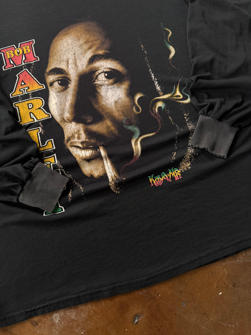 2000s Bob Marley longsleeve shirt (XXL)