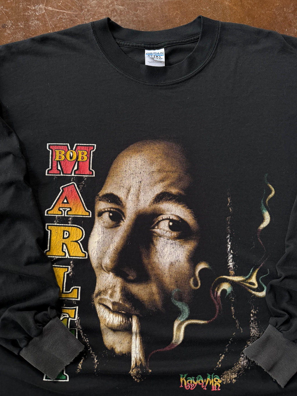2000s Bob Marley longsleeve shirt (XXL)