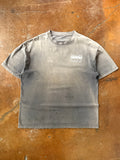 2011 faded & distressed Lady Gaga "crew" blank shirt (XL)