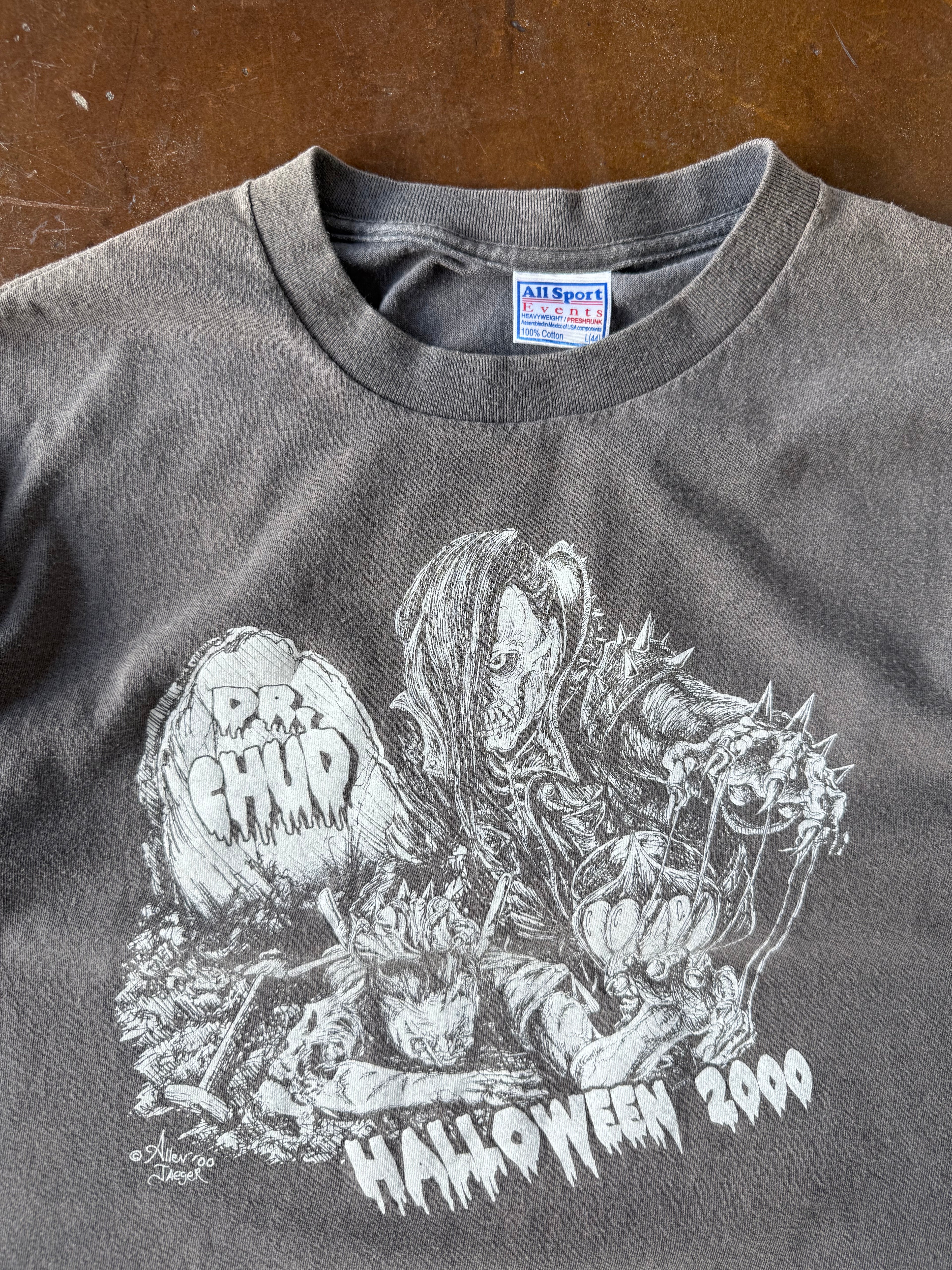 2000 faded Misfits "dr. chud" band shirt (LARGE)