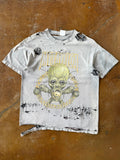 2000s faded & distressed Metallica "no leaf clover" band shirt (LARGE)