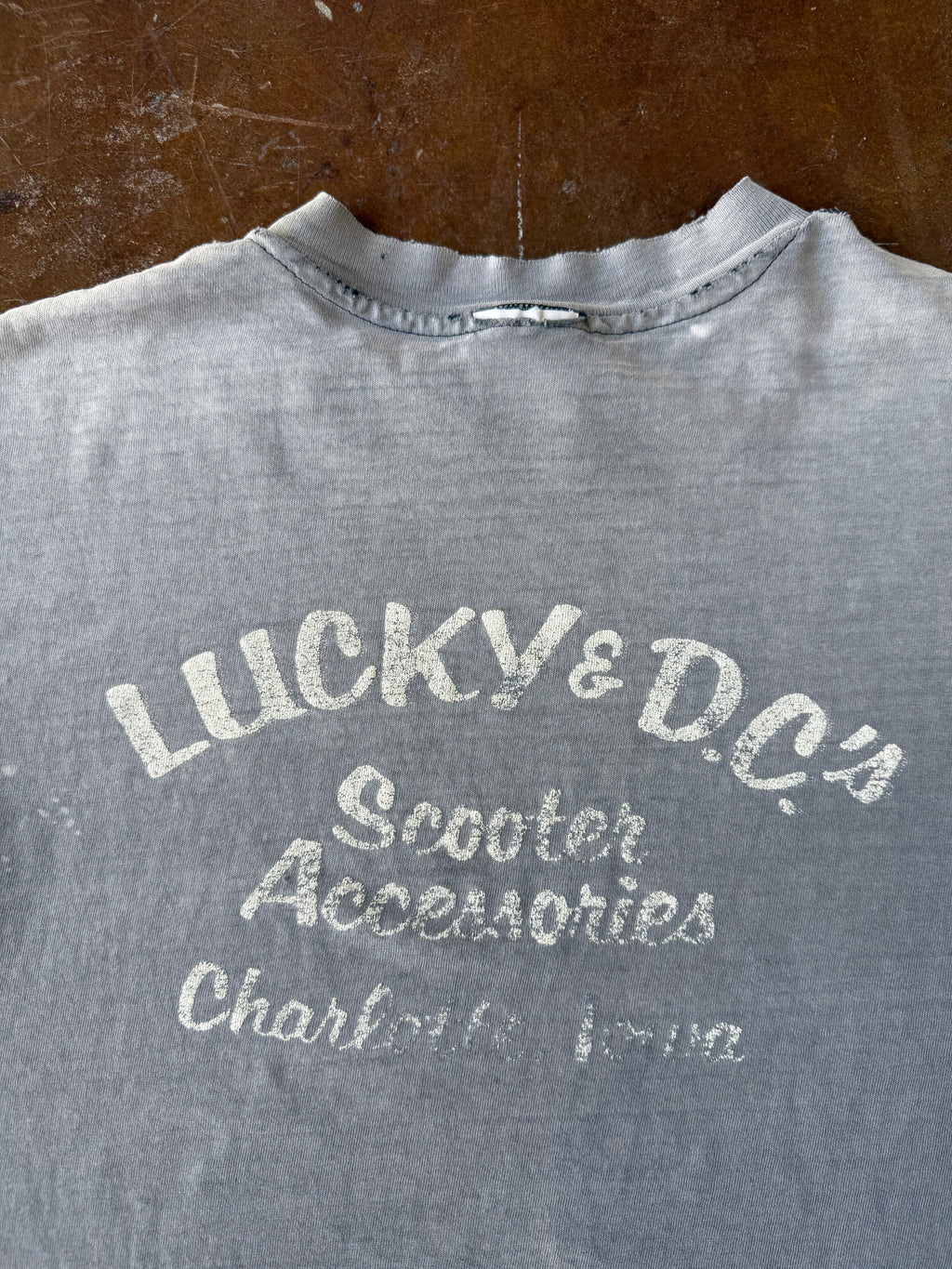 90s faded & lightly distressed Harley Davidson "eagle compass" biker shirt (XL)