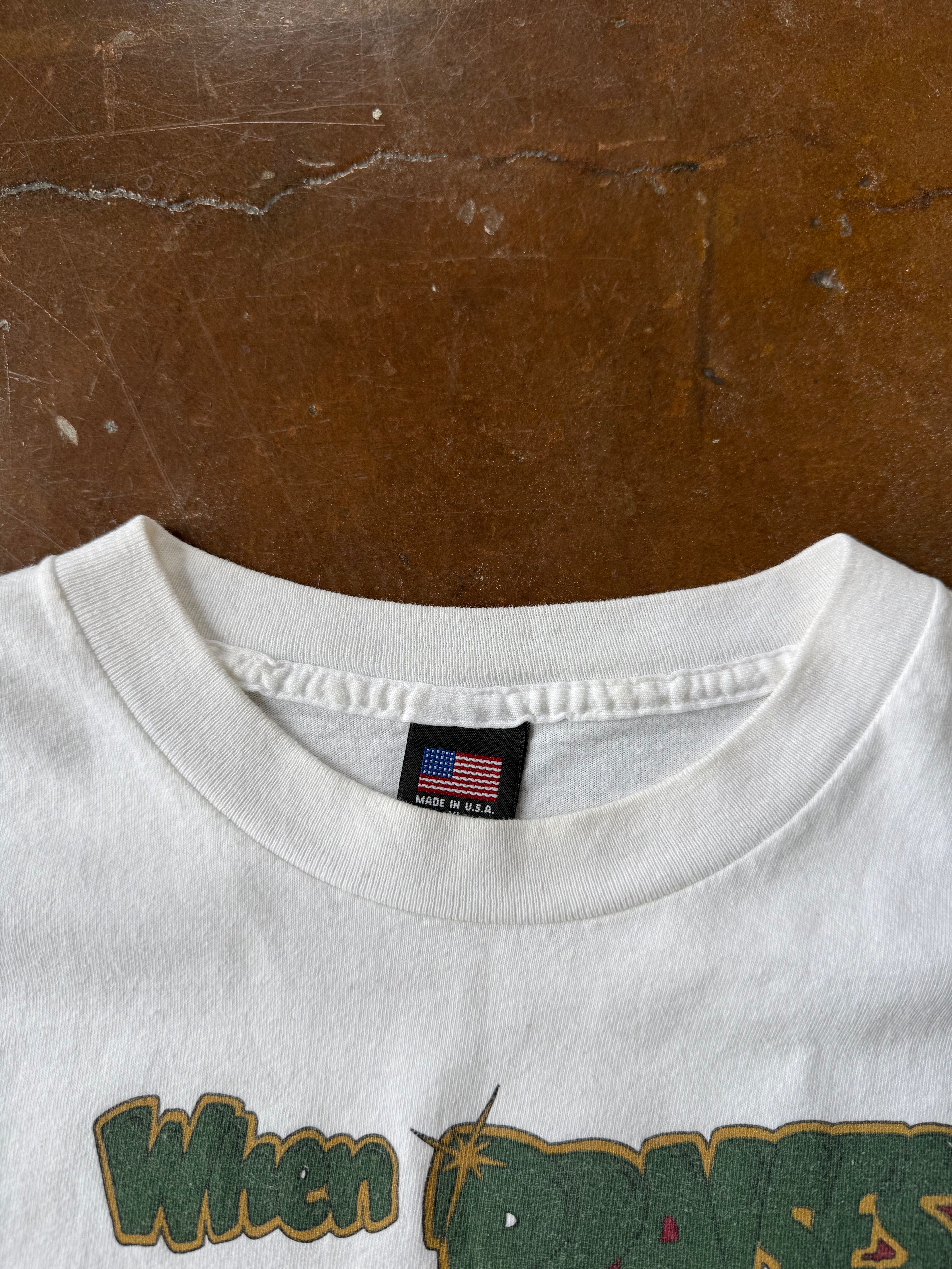 90s Jesus "when praises go up..." shirt (XL)