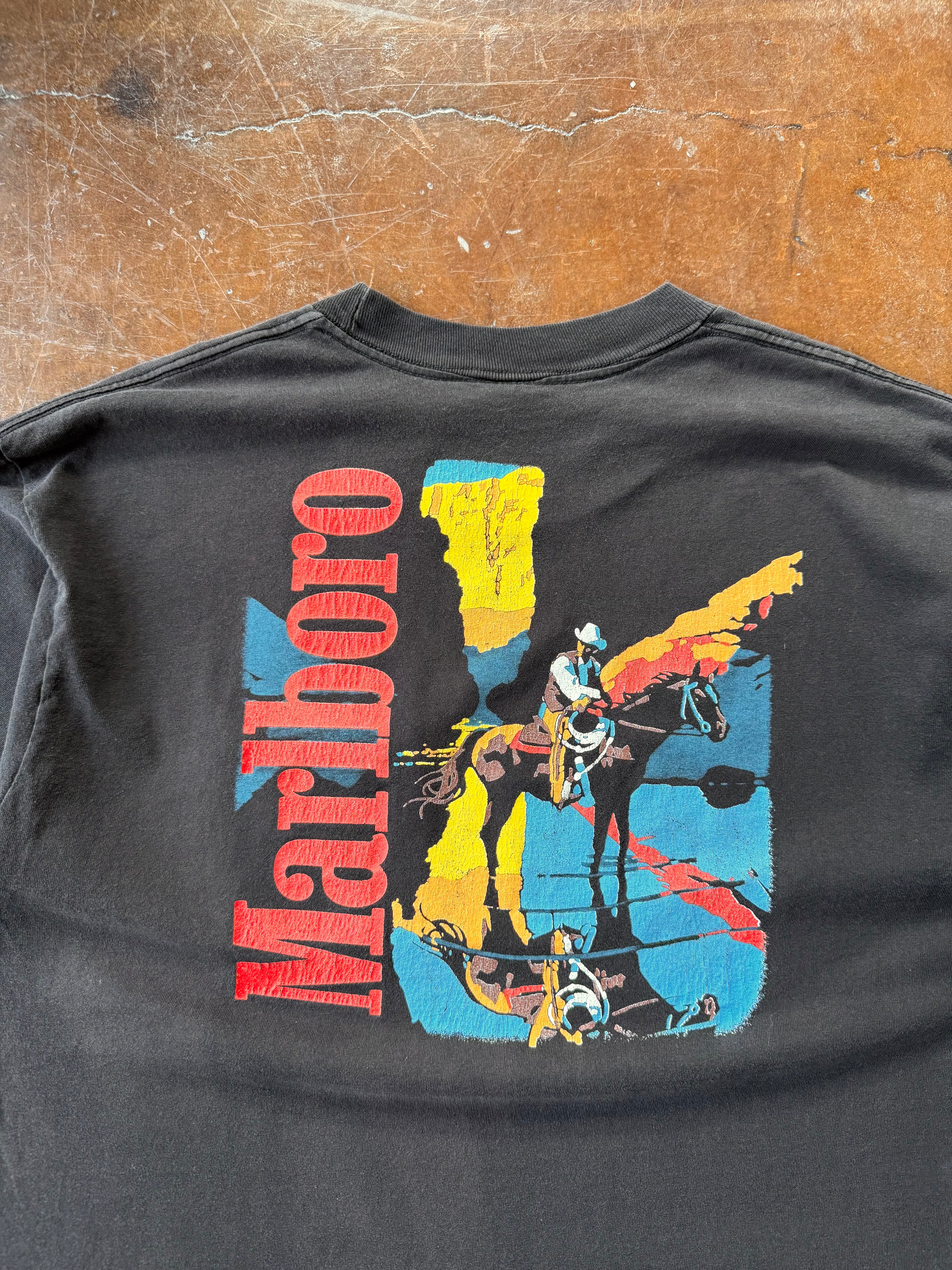 90s Marlboro "cowboy" pocket shirt (XL)