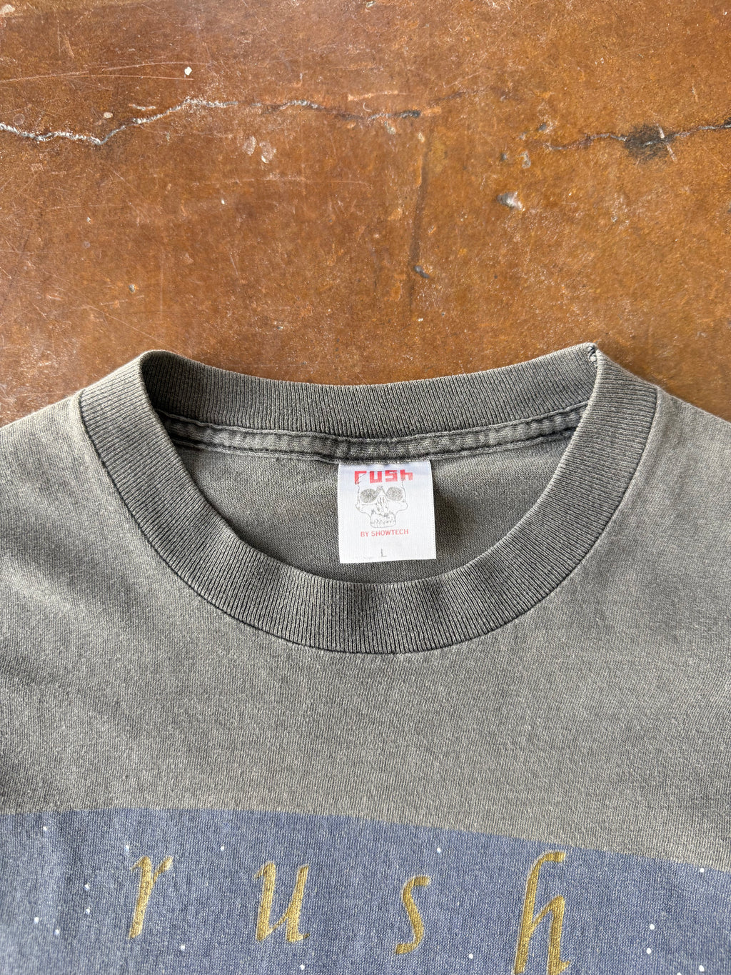 1993 faded Rush "counterparts" tour shirt (LARGE)