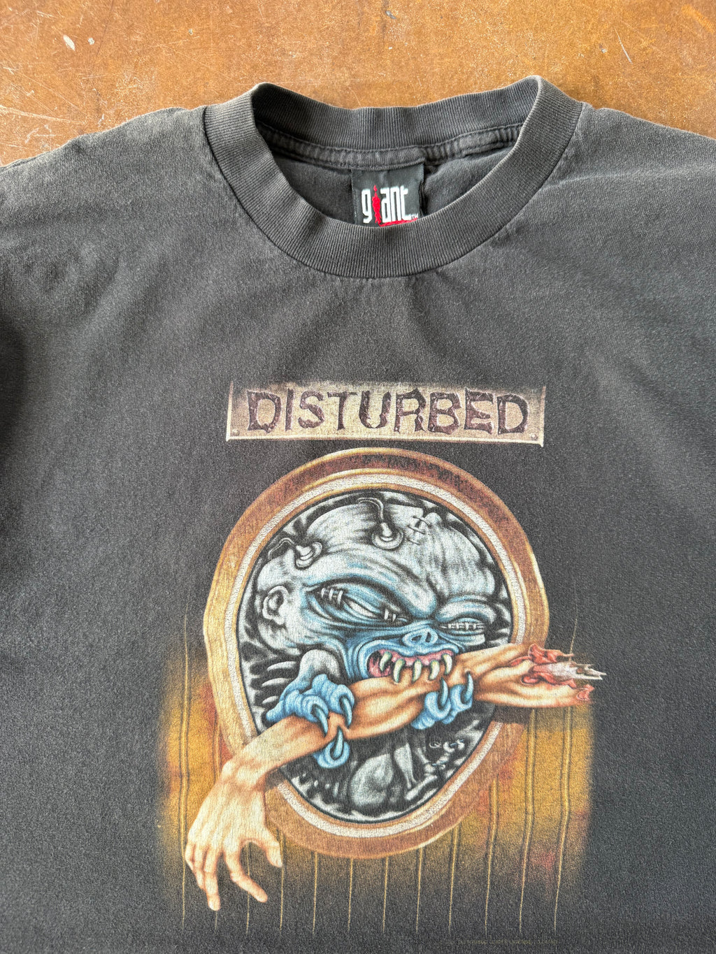 2000s Disturbed band shirt (XL)