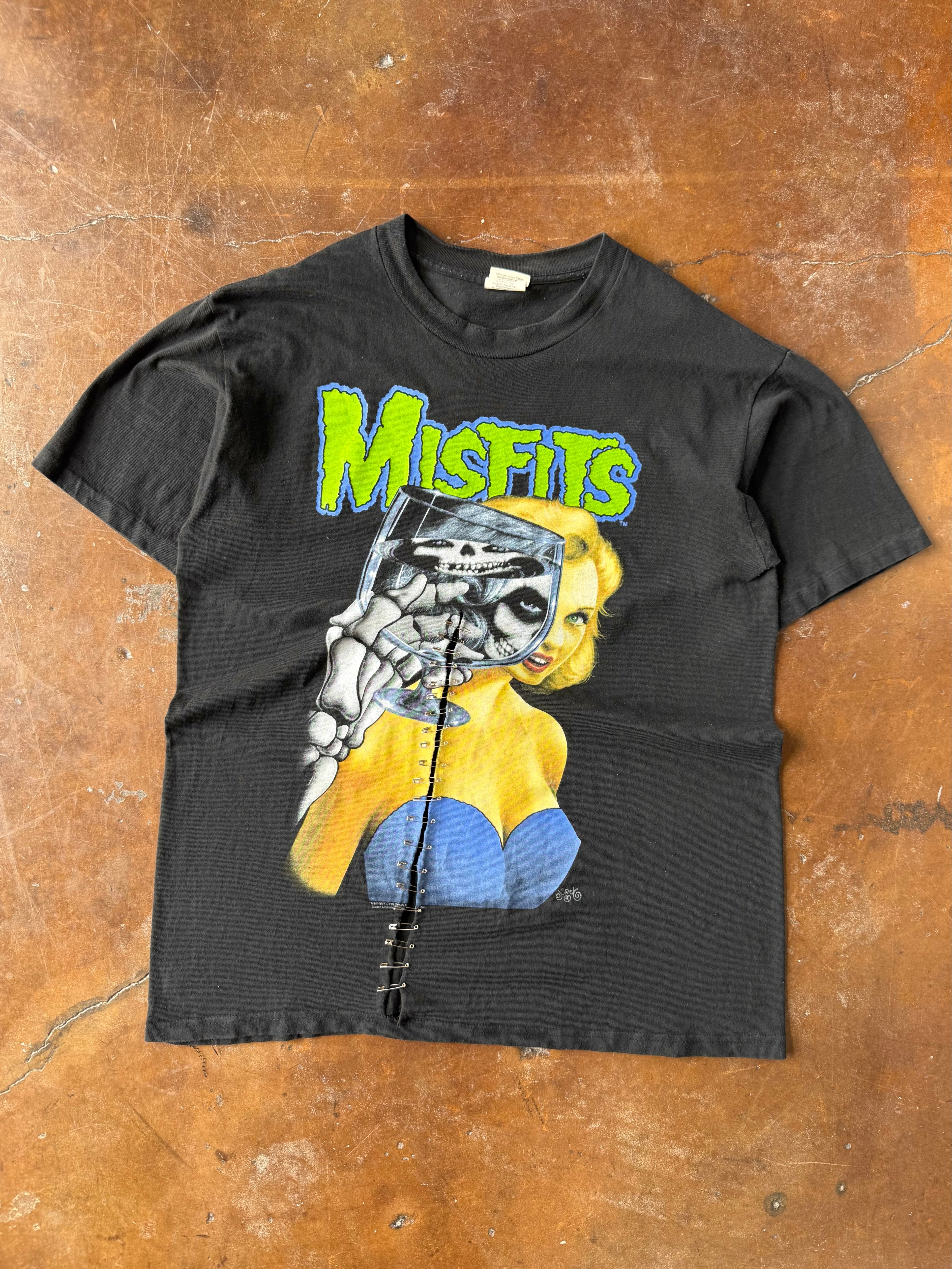 1997 distressed Misfits "20 years of terror" band shirt (XL)