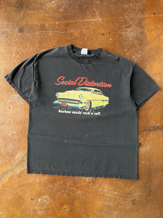 2000s Social Distortion "kustom made rock n' roll" band shirt (XL)