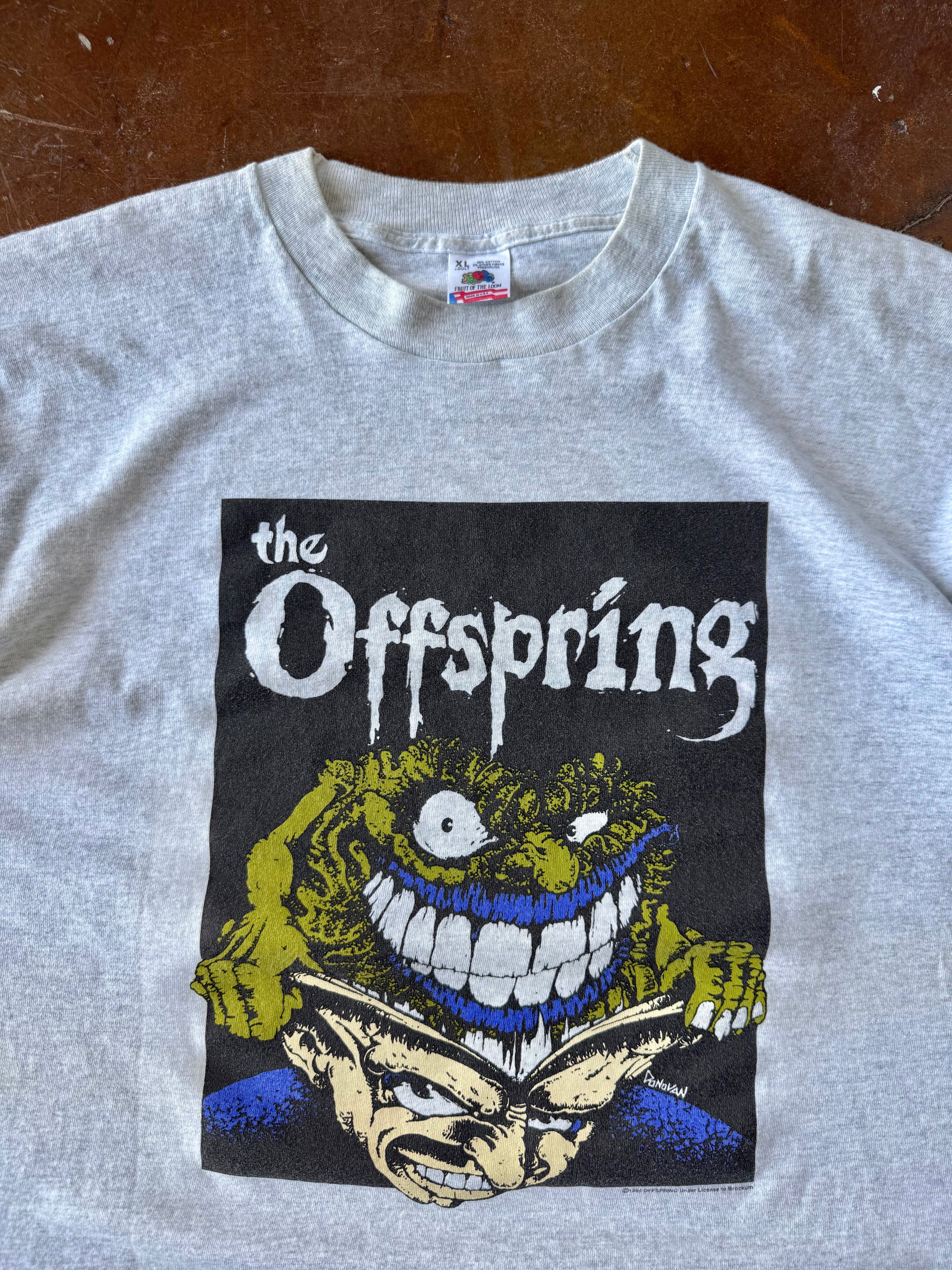 1995 The Offspring "head demon" band shirt (XL)