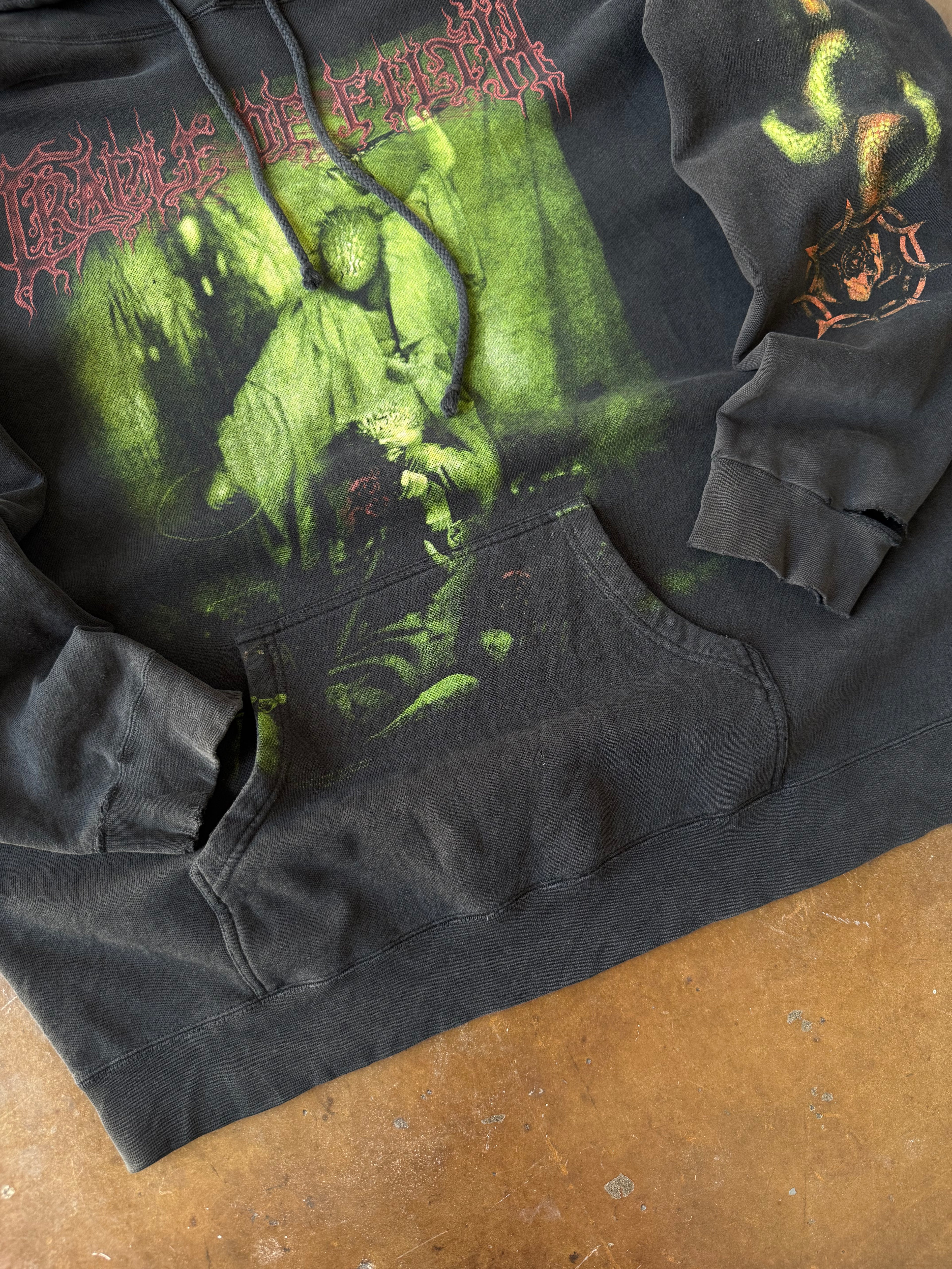 2000s Cradle of Filth band pullover hoodie (XL)