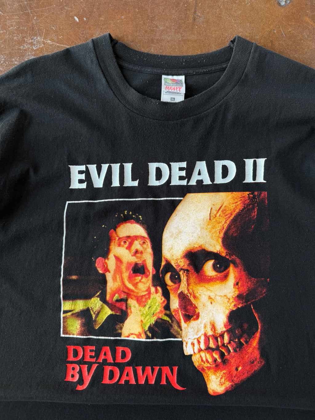 90s Evil Dead ll "dead by dawn" shirt (XL)
