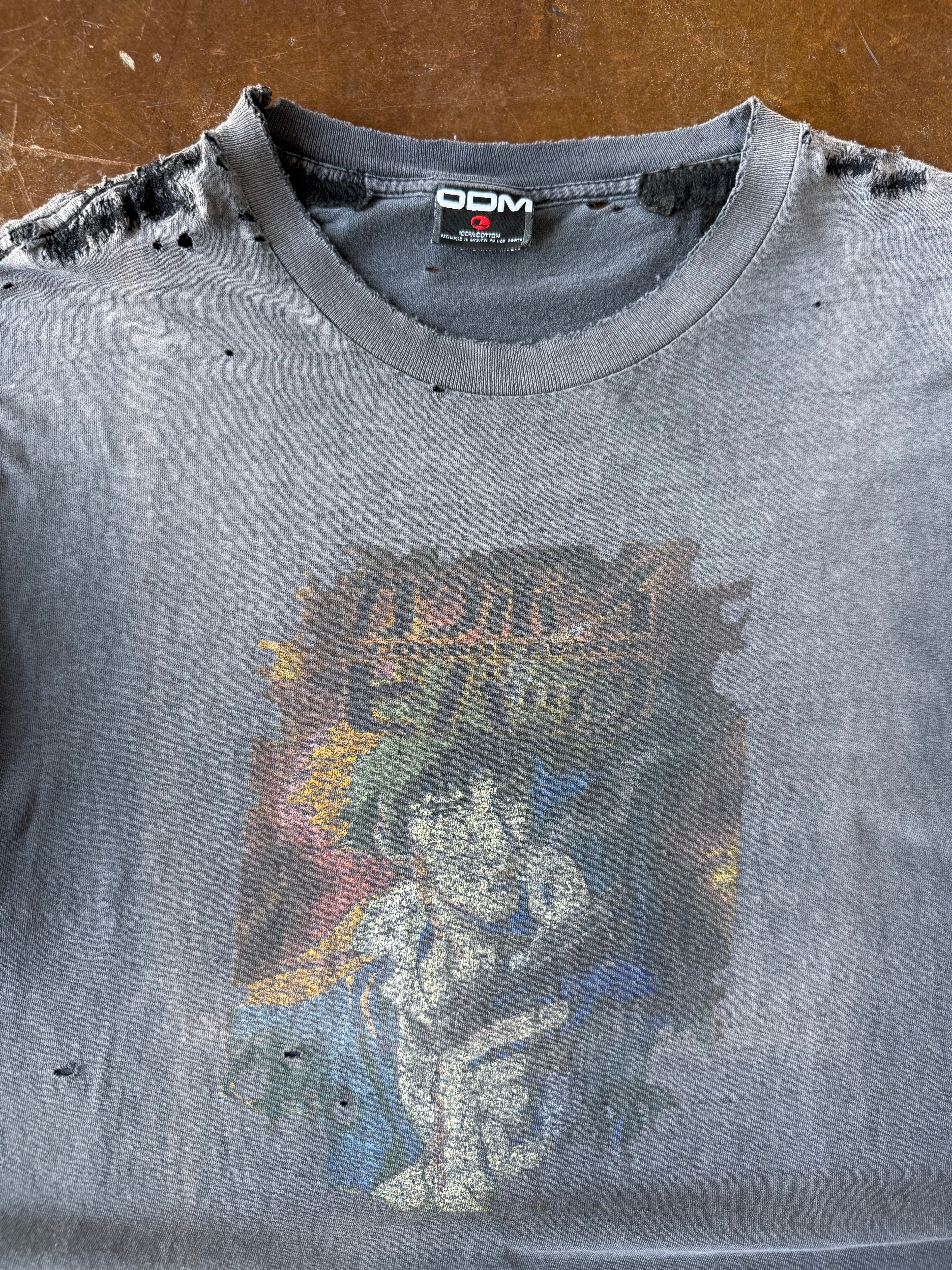 2000s faded Cowboy Bepop anime shirt (LARGE)