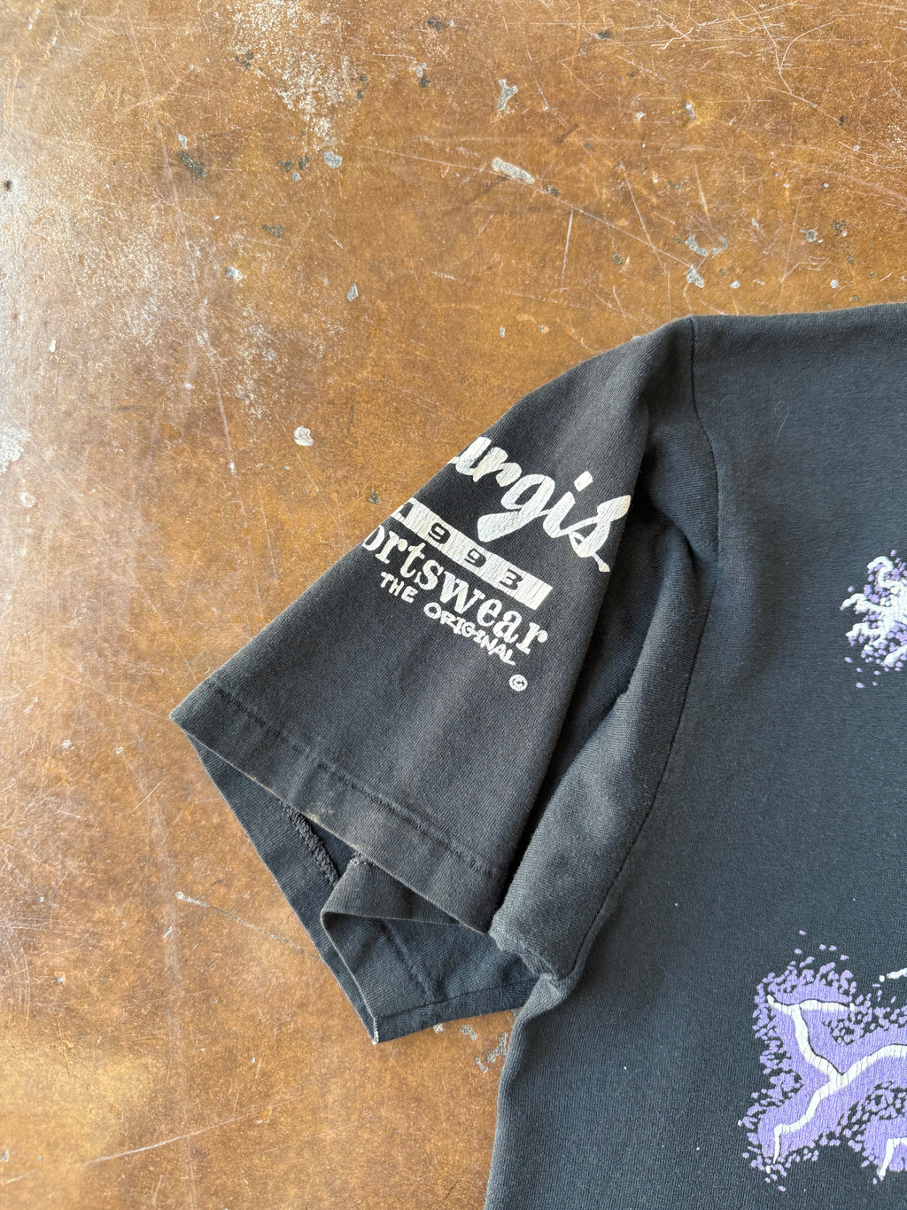 1993 Sturgis Rally "lightning" biker shirt (XL)