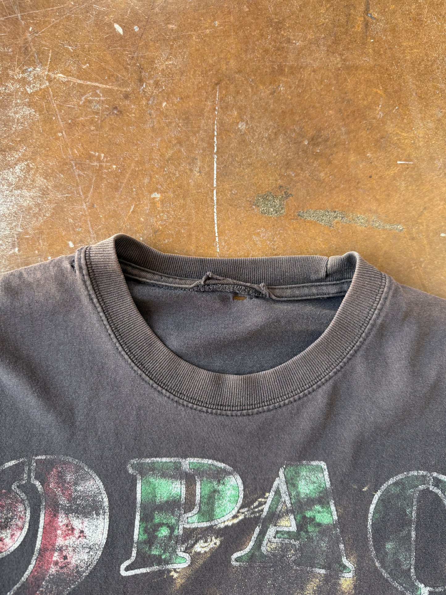 90s faded Tupac Shakur "california love" rap shirt (LARGE)