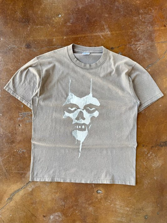 2002 faded Misfits "face of fear" band shirt (LARGE)
