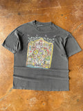 90s lightly distressed KLRN art shirt (XL)
