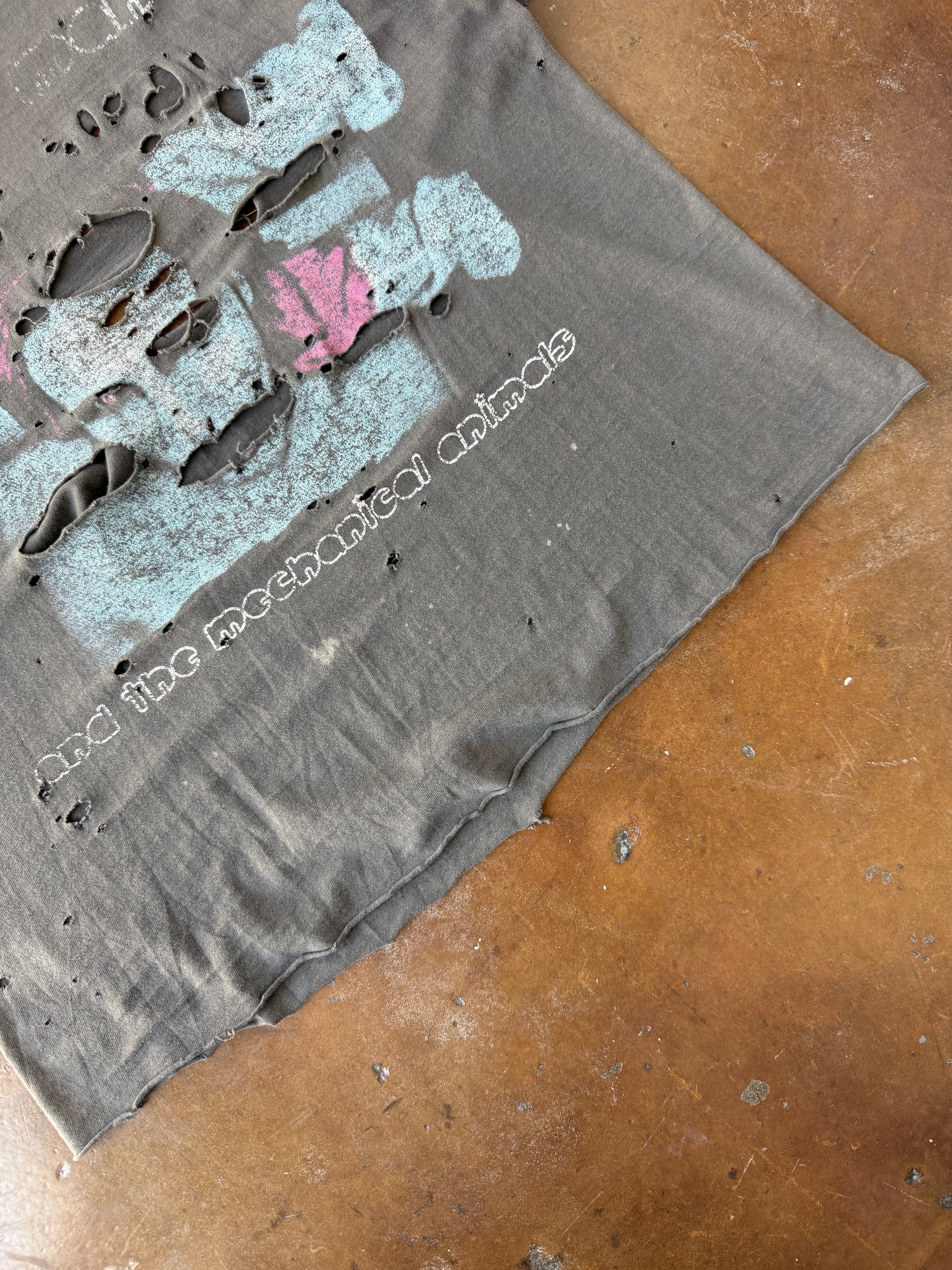 1999 faded & distressed Marilyn Manson "mechanical animals" tour shirt (XL)