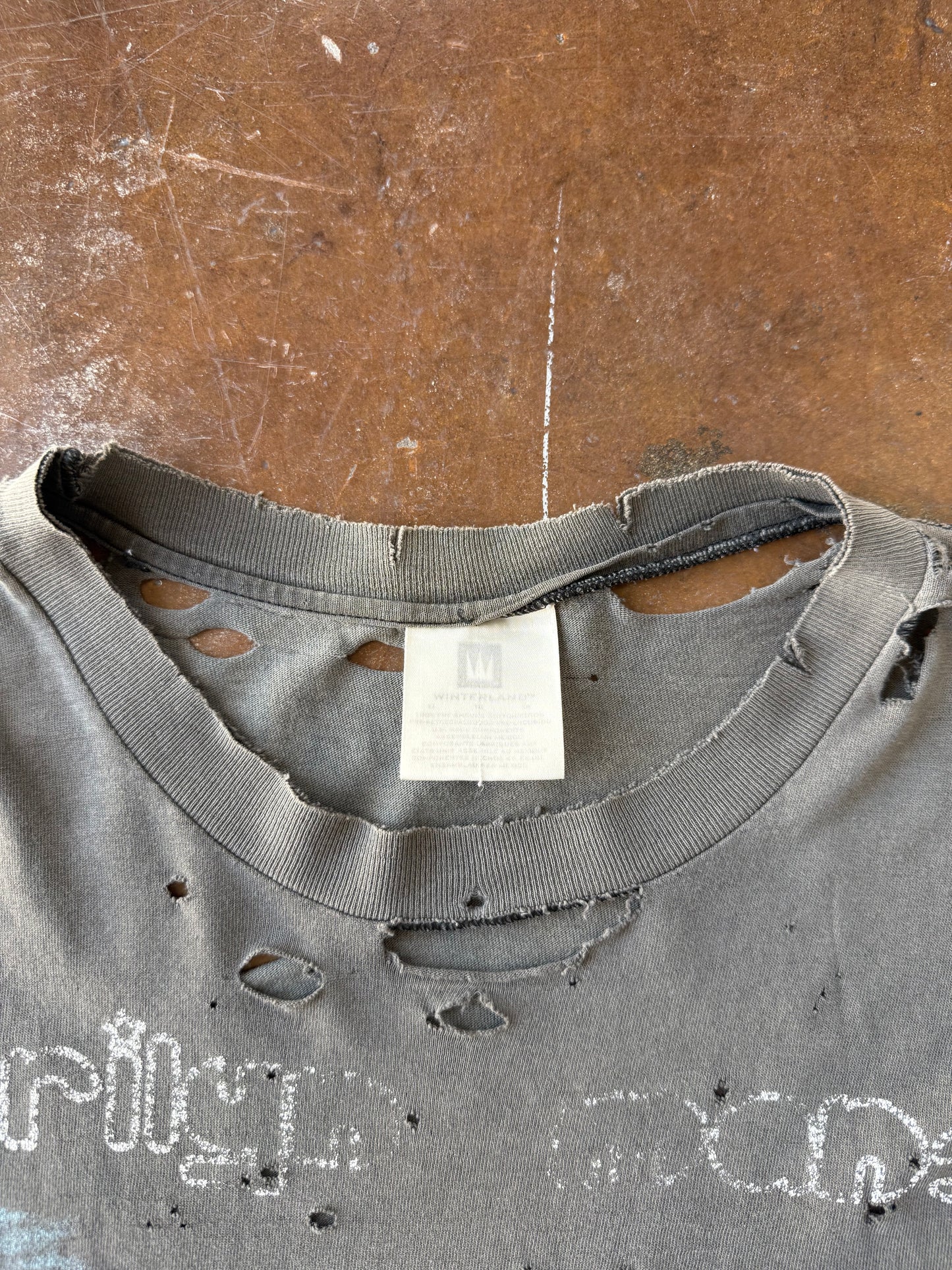 1999 faded & distressed Marilyn Manson "mechanical animals" tour shirt (XL)