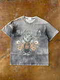 2000s faded Metallica Pushead band shirt (MEDIUM)