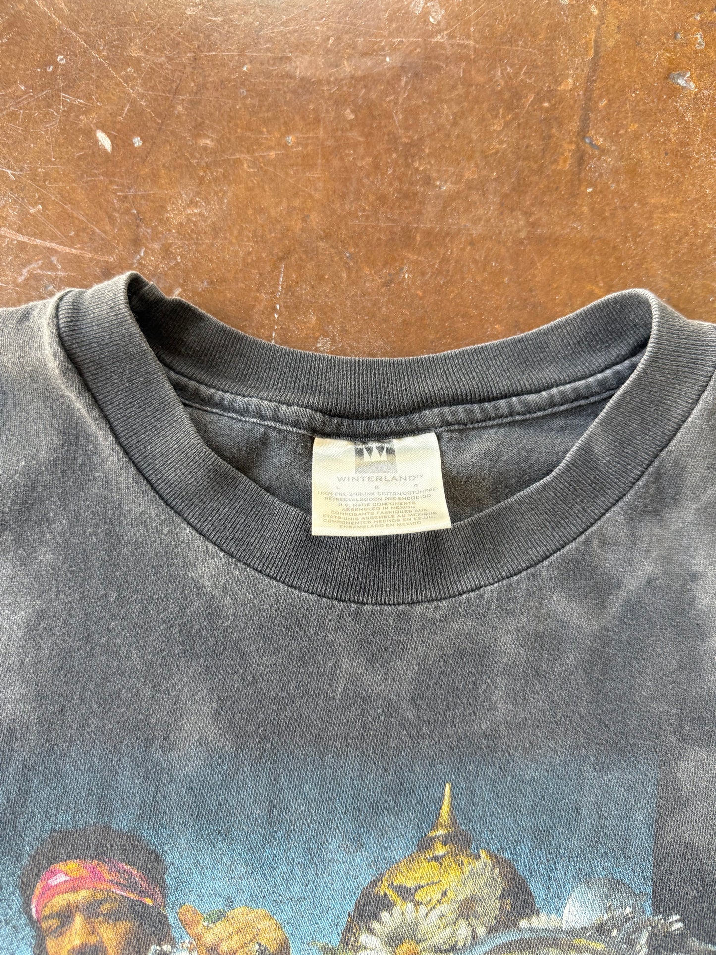 90s faded Jimi Hendrix "south saturn delta" shirt (LARGE)