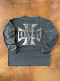 2000s West Coast Choppers "classic logo" longsleeve shirt (XXL)