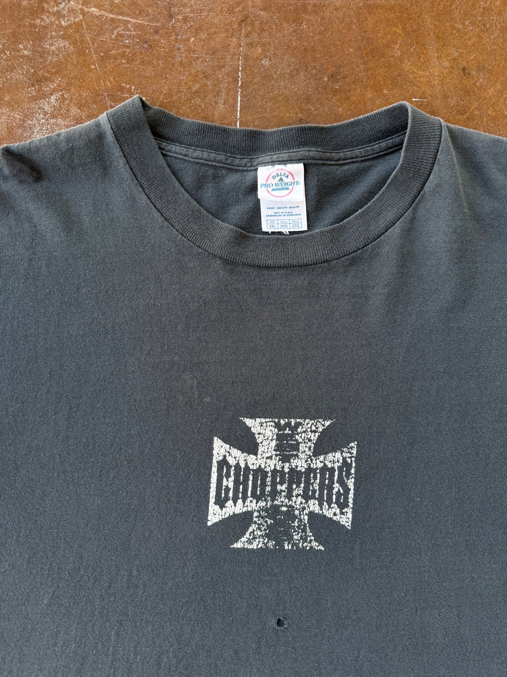 2000s West Coast Choppers "classic logo" longsleeve shirt (XXL)