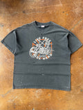 2000s lightly distressed Easyriders "live free, die hard" biker shirt (XXL)